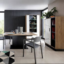 Brolo Extandable Dining Table & 4 Chairs by Lavishway | Dining Table Set-42333