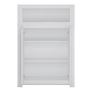 Novi 2 Door Cabinet in Alpine White by Lavishway | Display Cabinet-41725