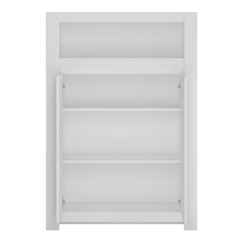 Novi 2 Door Cabinet in Alpine White by Lavishway | Display Cabinet-41725
