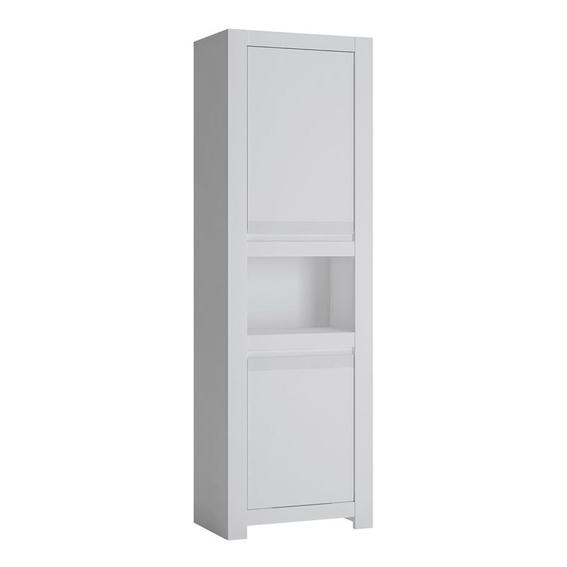 Novi 2 Door Chiffonier in Alpine White by Lavishway | Cupboards & Cabinets-41737