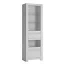Novi Display Cabinet in Alpine White by Lavishway | Display Cabinets-41750