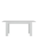 Novi Extending Dining Table in Alpine White by Lavishway | Dining Tables-41745