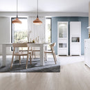 Novi Extending Dining Table in Alpine White by Lavishway | Dining Tables-41744