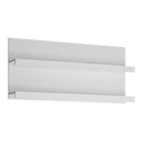 Fribo Modern Hanging Wide Wall White Shelf by Lavishway | Book Shelves and Cabinets-34464