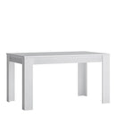 Fribo Extendable White Wooden Dining Table by Lavishway | Dining Tables-34458
