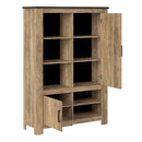 Rapallo 2 Doors 5 Shelves Cabinet by Lavishway | Display Cabinets-34415