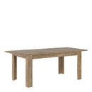 Rapallo Vintage Wooden Extending Dining Table by Lavishway | Dining Tables-34394
