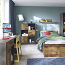 Brooklyn 2 Doors & 2 Drawers Low Bookcase by Lavishway | Bookcases & Shelves