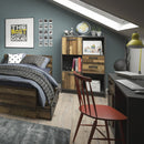 Brooklyn 2 Doors & 2 Drawers Low Bookcase by Lavishway | Bookcases & Shelves