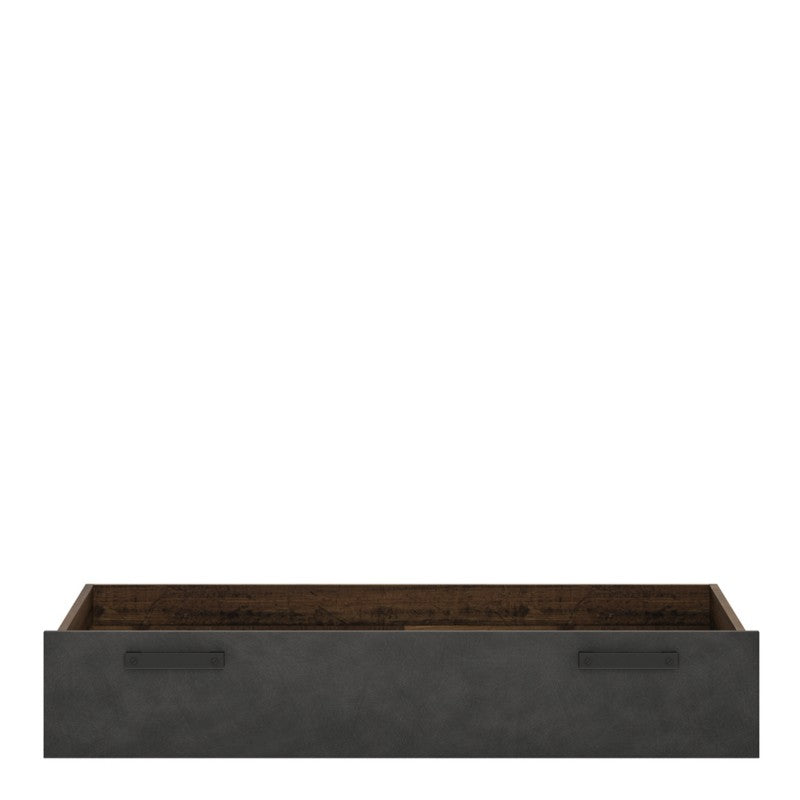 Brooklyn Walnut & Matera Grey Underbed Drawer by Lavishway | Bed Drawer