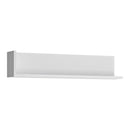 Lyon Small White and High Gloss Wall Shelf by Lavishway | Wall Shelf