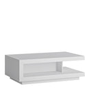 Lyon Designer White & High Gloss Coffee Table by Lavishway | Coffee Table