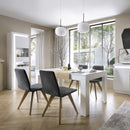 Lyon Tall High Gloss Narrow Display Cabinet by Lavishway | Display Cabinets