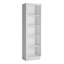 Lyon Right-Handed High Gloss Wooden Bookcase by Lavishway | Bookcases & Shelves