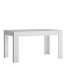 Lyon White High Gloss Extending Dining Table by Lavishway | Dining Tables