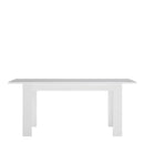 Lyon White High Gloss Extending Dining Table by Lavishway | Dining Tables