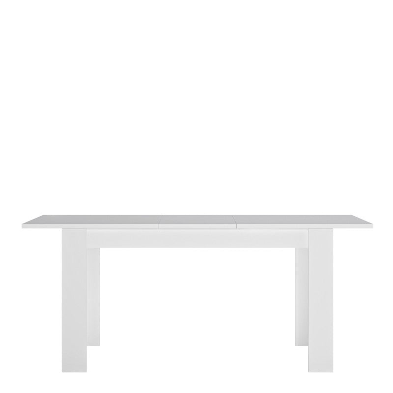 Lyon White High Gloss Extending Dining Table by Lavishway | Dining Tables