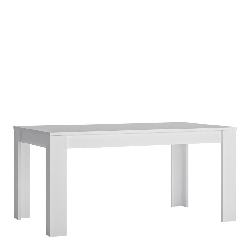 Lyon White High Gloss Extending Dining Table by Lavishway | Dining Tables
