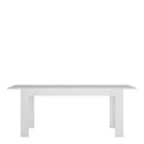 Lyon White High Gloss Extending Dining Table by Lavishway | Dining Tables