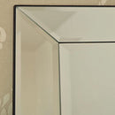 Silver Art Deco Beveled Decorative Mirror by Lavishway | Wall Mirrors-41677