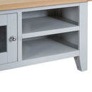 Tattershall Oak Top Standard Grey TV Unit by Lavishway | TV Units Cabinets-34956
