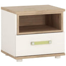 4Kids Bedside Cabinet With Lemon Handles by Lavishway | Bedside Tables-44875