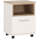 4Kids Mobile Desk with Lilac Handles by Lavishway | Bedroom-44945
