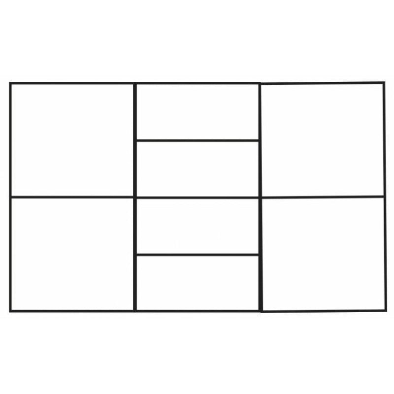 4Kids White & Oak Sideboard with Lilac Handle by Lavishway | Sideboards-44954