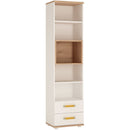 4Kids Tall Bookcase with Orange Handles by Lavishway | Book Shelves and Cabinets-44862