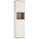 4Kids Tall Cabinet with Lilac Handles by Lavishway | Book Shelves and Cabinets-44996