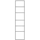 4Kids Tall Cabinet with Orange Handles by Lavishway | Book Shelves and Cabinets-44860