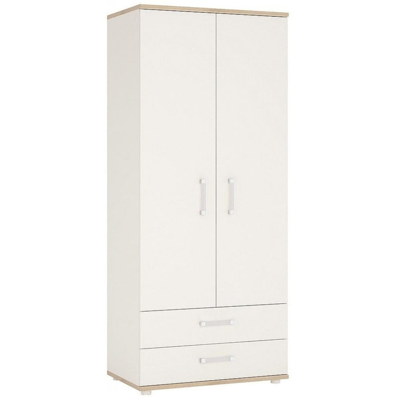 4Kids Wardrobe with Opalino Handles by Lavishway | Wardrobe-45081