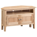 Nordic Oak 2 Doors Corner TV Unit by Lavishway | TV Units Cabinets-32281
