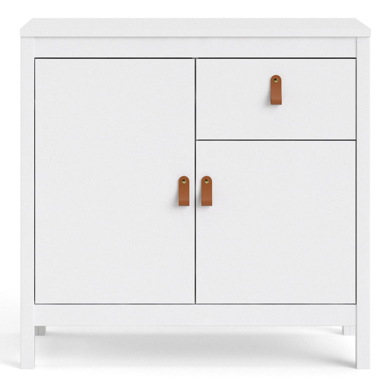 Barcelona White 2 Doors Modern Sideboard by Lavishway | Sideboards-29725