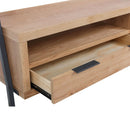 Swellegant Oak Bookcase and TV Unit by Lavishway | TV Units Cabinets-36623