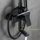 Wall Mounted Shower Set With Storage Bar by Lavishway | Shower Faucets-49299