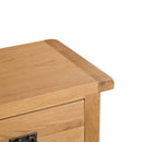 Chunky Solid Oak 4 Doors Wooden Sideboard by Lavishway | Sideboards-30749