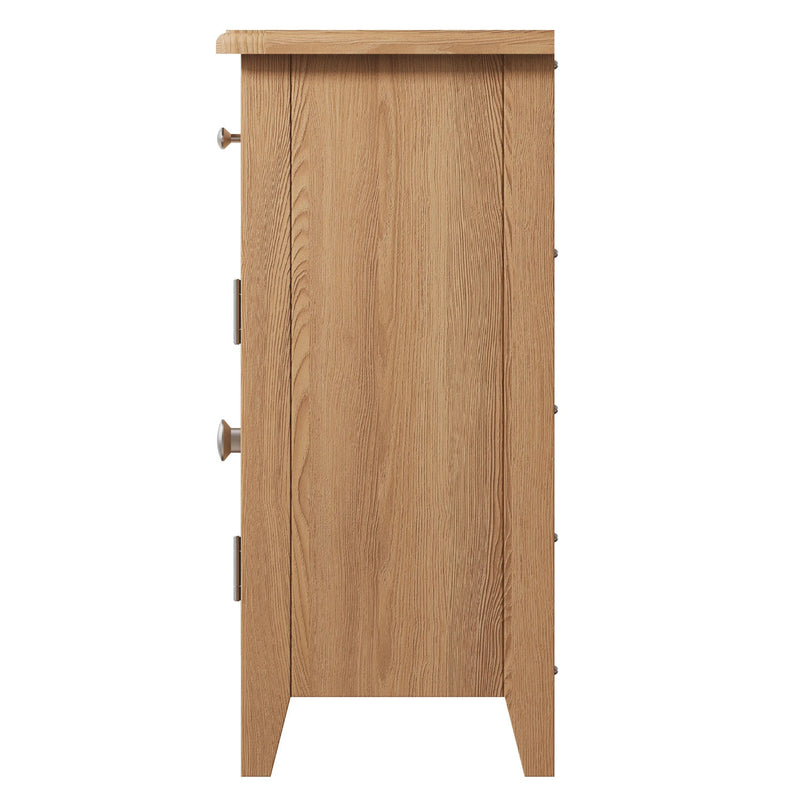 Guildford Solid Oak 2 Doors Small Sideboard by Lavishway | Sideboards-36712