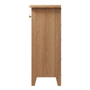 Guildford Solid Oak 3 Drawers Cabinet by Lavishway | Hallway Cabinets-32054