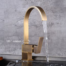 High Arc 180-Degree Rotatable Kitchen Tap by Lavishway | Kitchen Faucets-48563