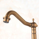 Antique Bronze Dual Cross Handle Bathroom Tap by Lavishway | Basin Faucets-48584