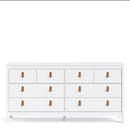 Barcelona White 8 Drawers Double Dresser by Lavishway | Sideboards-29814