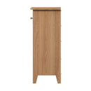 Guildford Solid Oak 1 Drawer Cabinet by Lavishway | Hallway Cabinets-32075