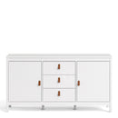 Barcelona White 2 Doors 3 Drawers Sideboard by Lavishway | Sideboards-29736