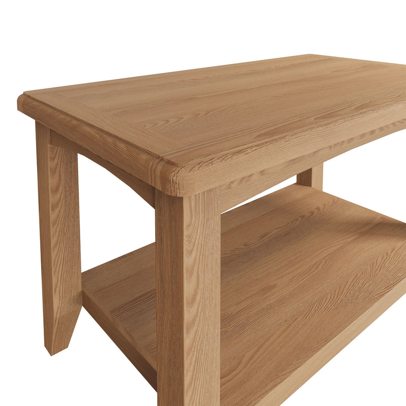 Guildford Solid Oak Small Coffee Table by Lavishway | Coffee Tables-31970