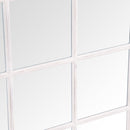 Arched White Round Shape Window Mirror by Lavishway | Contemporary Mirrors-31223