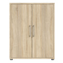 Prima Oak Finish 2 Doors Cabinet by Lavishway | Filing Cabinets-29043