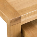 Chunky Oak Planed Smooth Nest of 3 Tables by Lavishway | Nest of Tables-32512
