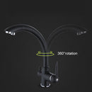 360° Rotatable Solid Brass Kitchen Tap by Lavishway | Kitchen Faucets-48743