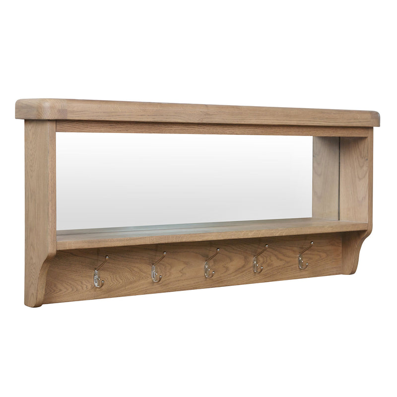 Heirloom Solid Oak Hall Bench Top by Lavishway | Hall Trees-35873